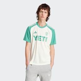 Adidas: Белая майка 