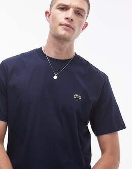 Lacoste: Тёмная футболка 