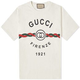 Gucci: Футболка с принтом 