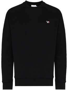 Maison Kitsuné: Чёрная толстовка 