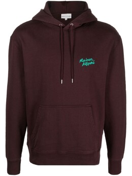 Maison Kitsuné: Коричневая толстовка 