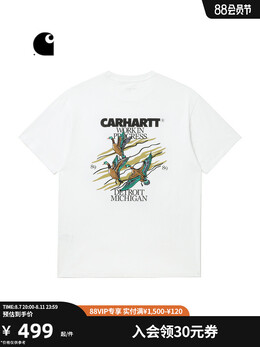 Carhartt WIP: Футболка с принтом 