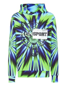 Plein Sport: Толстовка с капюшоном 