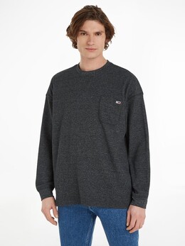 Tommy Hilfiger: Чёрный свитшот 