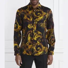 Versace: Чёрная рубашка 