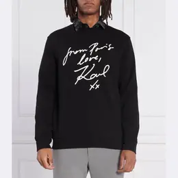 Karl Lagerfeld: Чёрная толстовка 