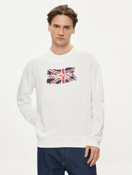 Pepe Jeans: Белая толстовка 
