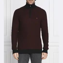Tommy Hilfiger: Двухцветный свитер 