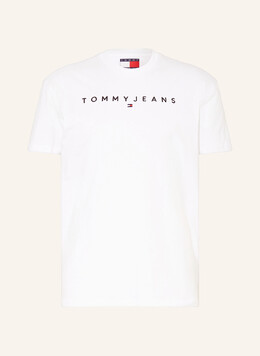 Tommy Jeans: Белая футболка 
