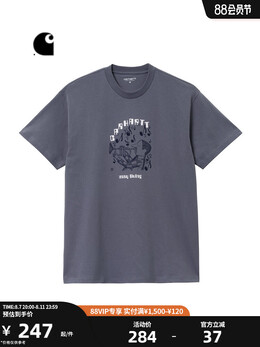 Carhartt WIP: Светлая футболка 