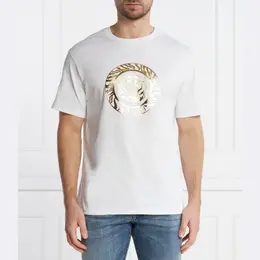 Just Cavalli: Белая футболка 