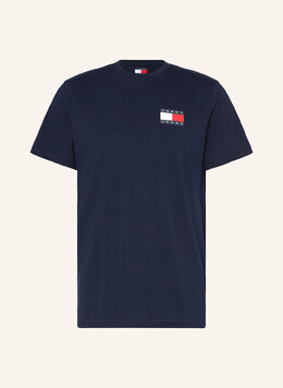 Tommy Jeans: Синяя футболка 