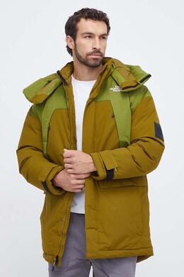 The North Face: Зелёная куртка 