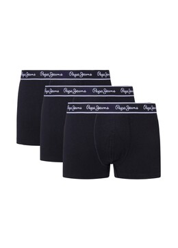 Pepe Jeans: Чёрные трусы 