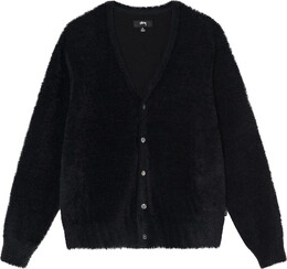 Stussy: Чёрный кардиган 