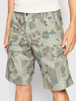 Carhartt WIP: Зелёные шорты 