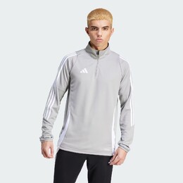 Adidas: Белая футболка  Tiro