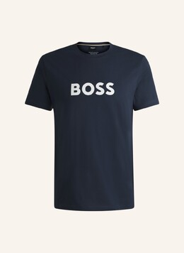 BOSS: Синяя футболка 