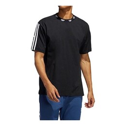 Adidas: Футболка  Originals Trefoil с воротником