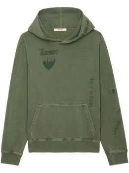Zadig&Voltaire: Зелёная толстовка  Sanchi