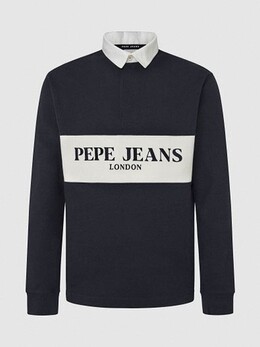 Pepe Jeans: Тёмное поло 
