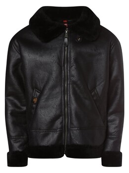 Alpha Industries: Кожаная куртка 