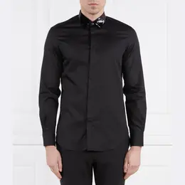 Emporio Armani: Чёрная рубашка 