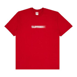 Supreme: Красная футболка  Motion Logo