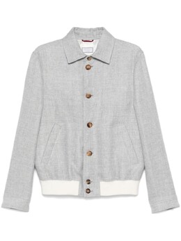 Brunello Cucinelli: Меланжевая куртка 