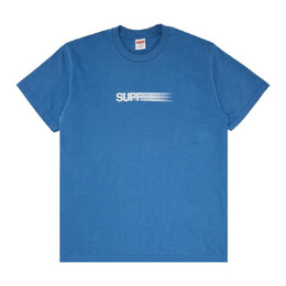 Supreme: Синяя футболка  Motion Logo