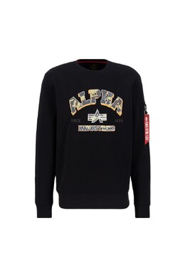 Alpha Industries: Чёрная толстовка 
