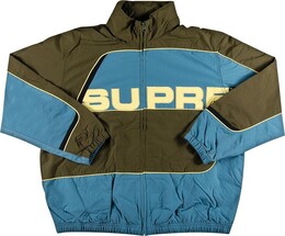 Supreme: Зелёная куртка 