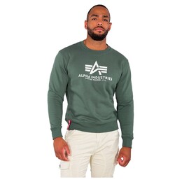 Alpha Industries: Зелёная толстовка 