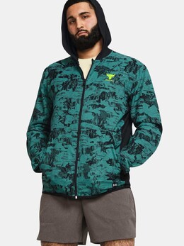 Under Armour: Зелёная куртка 