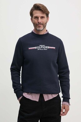 Tommy Hilfiger: Тёмная толстовка 