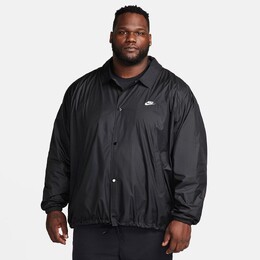 Nike: Чёрная куртка  Club