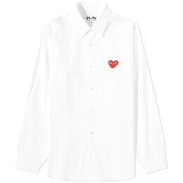 Comme Des Garçons Play: Красная рубашка  Heart