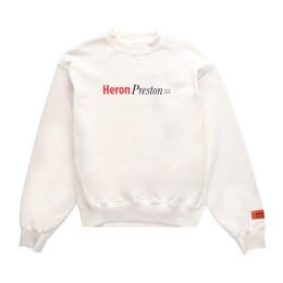 Heron Preston: Белая толстовка  Censored