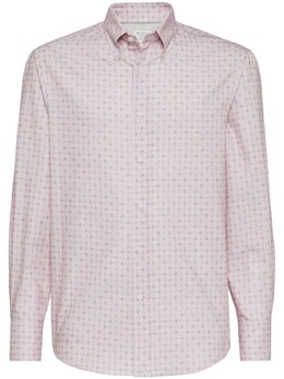 Brunello Cucinelli: Рубашка с длинным рукавом 