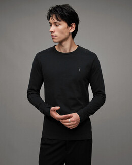 AllSaints: Футболка  Tonic с длинным рукавом