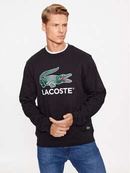 Lacoste: Чёрная толстовка 