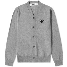 Comme Des Garçons Play: Чёрный свитер  Heart