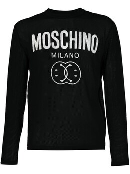 Moschino: Чёрный свитер 