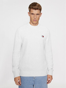 Tommy Jeans: Серый свитер 