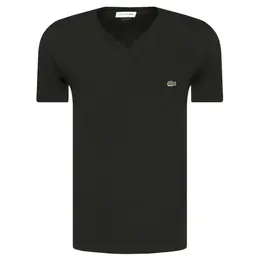 Lacoste: Чёрная футболка 
