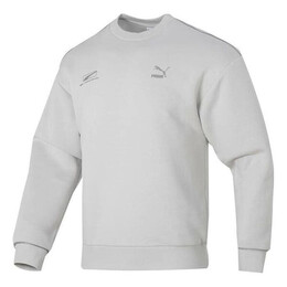 PUMA: Серый свитер 