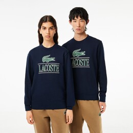 Lacoste: Синяя толстовка 