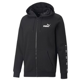 PUMA: Чёрная толстовка  Essentials
