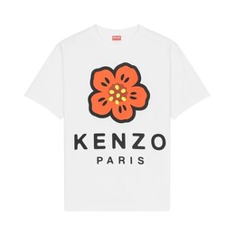 Kenzo: Футболка с цветочным принтом 
