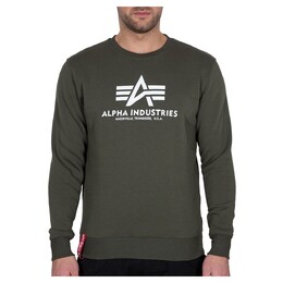 Alpha Industries: Зелёная толстовка 
